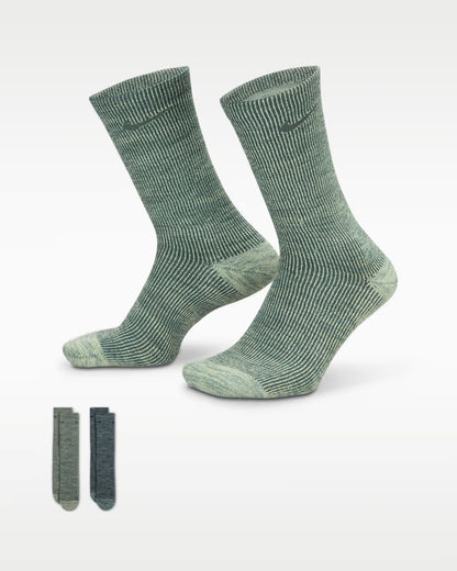Nike Everyday Chaussettes mi-mollet épaisses (2 paires)