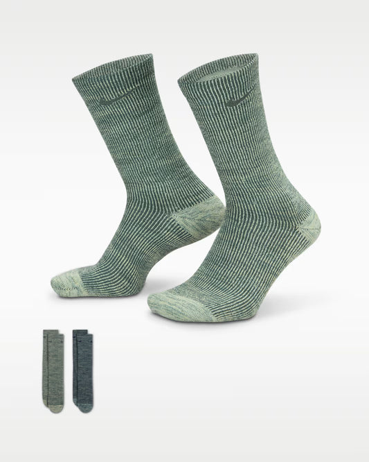 Nike Everyday Chaussettes mi-mollet épaisses (2 paires)